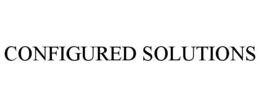 CONFIGURED SOLUTIONS