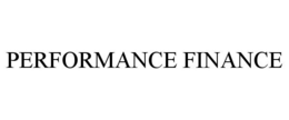 PERFORMANCE FINANCE