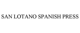 SAN LOTANO SPANISH PRESS