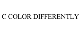 C COLOR DIFFERENTLY