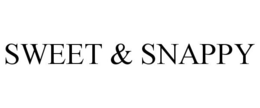 SWEET & SNAPPY