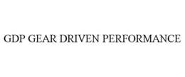 GDP GEAR DRIVEN PERFORMANCE
