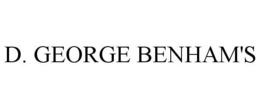 D. GEORGE BENHAM'S