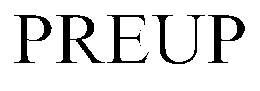 PREUP