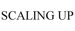 SCALING UP