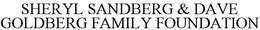 SANDBERG GOLDBERG BERNTHAL FAMILY FOUNDATION
