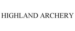 HIGHLAND ARCHERY