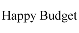HAPPY BUDGET