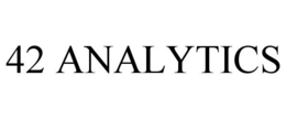 42 ANALYTICS