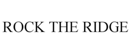ROCK THE RIDGE