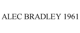 ALEC BRADLEY 1961