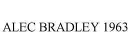 ALEC BRADLEY 1963