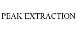 PEAK EXTRACTION
