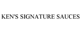 KEN'S SIGNATURE SAUCES