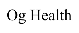OG HEALTH