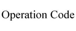 OPERATION CODE