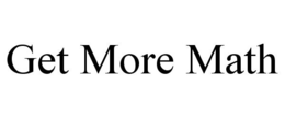 GET MORE MATH