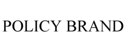 POLICY BRAND