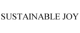 SUSTAINABLE JOY