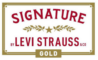 SIGNATURE BY LEVI STRAUSS & CO. GOLD
