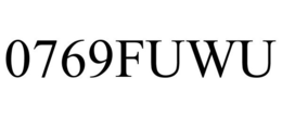 0769FUWU