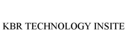 KBR TECHNOLOGY INSITE