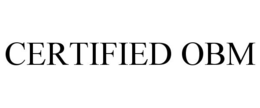 CERTIFIED OBM