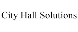 CITY HALL SOLUTIONS