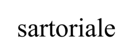 SARTORIALE