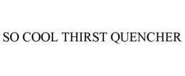 SO COOL THIRST QUENCHER