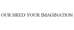 OUR BRED YOUR IMAGINATION