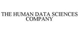 THE HUMAN DATA SCIENCE COMPANY