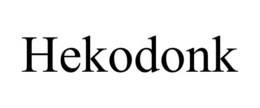 HEKODONK