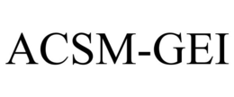 ACSM-GEI