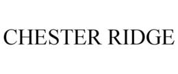 CHESTER RIDGE