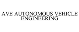 AVE AUTONOMOUS VEHICLE ENGINEERING