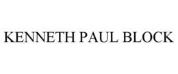 KENNETH PAUL BLOCK