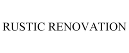 RUSTIC RENOVATION
