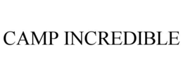 CAMP INCREDIBLE