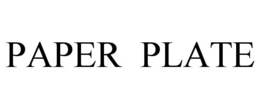 PAPER PLATE