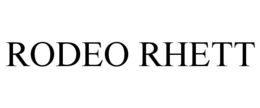 RODEO RHETT