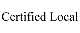 CERTIFIED LOCAL