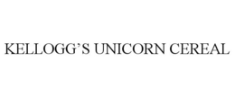 KELLOGG'S UNICORN CEREAL