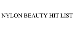 NYLON BEAUTY HIT LIST