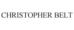 CHRISTOPHER BELT