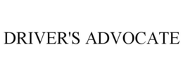 DRIVER'S ADVOCATE