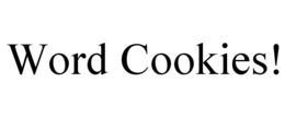 WORD COOKIES!