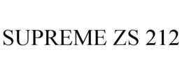 SUPREME ZS 212