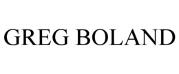 GREG BOLAND