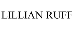 LILLIAN RUFF